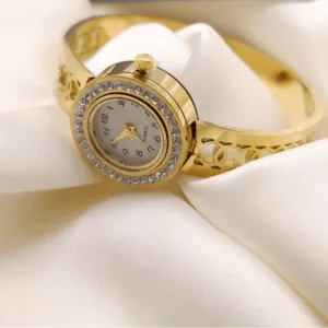 Golden Watch and Bracelet